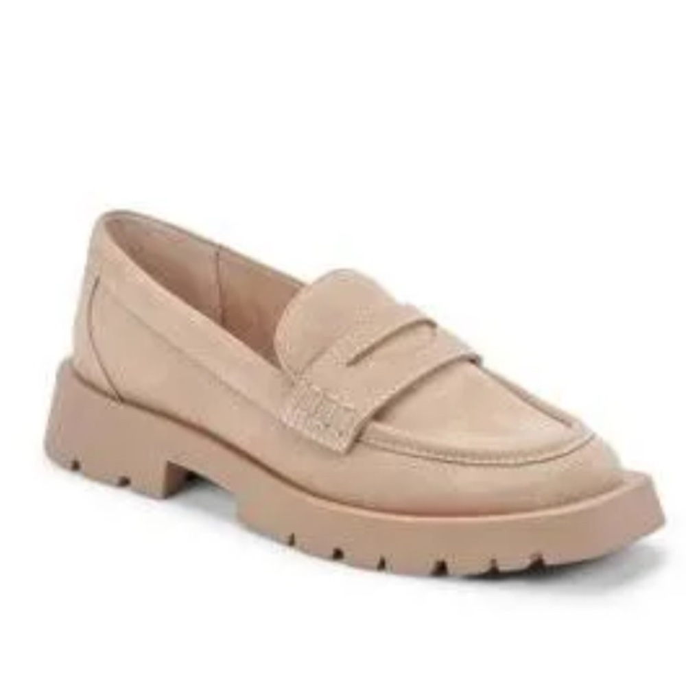 DOLCE VITA Cream Suede Loafers